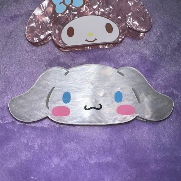 sanrio cinnamoroll & my melody claw clips - Picture 3 of 4